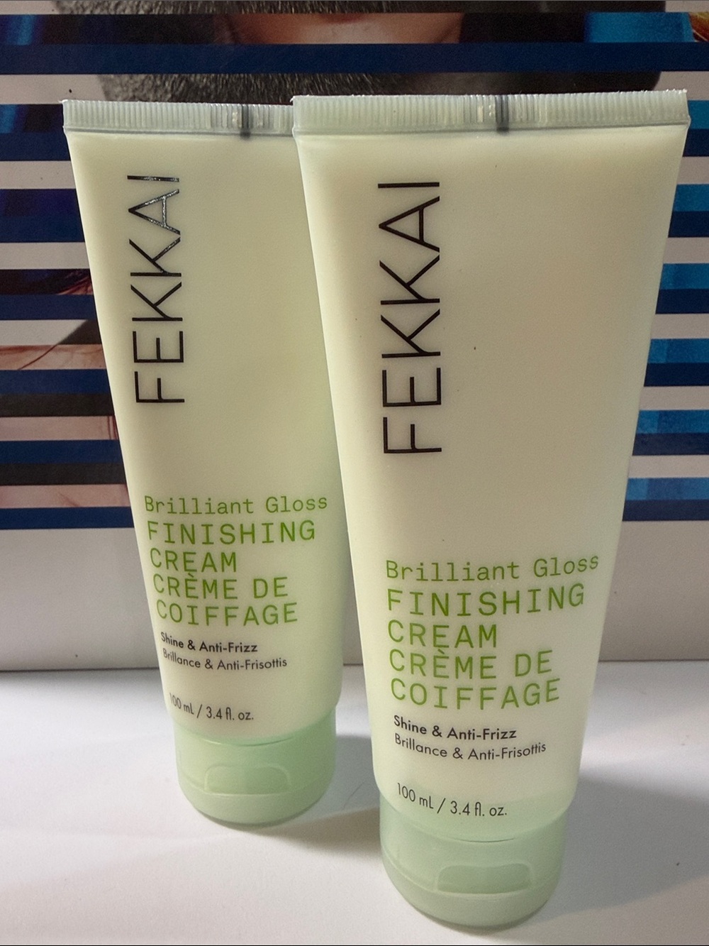 FEKKAI Brilliant Gloss Finishing Cream Bundle of 2